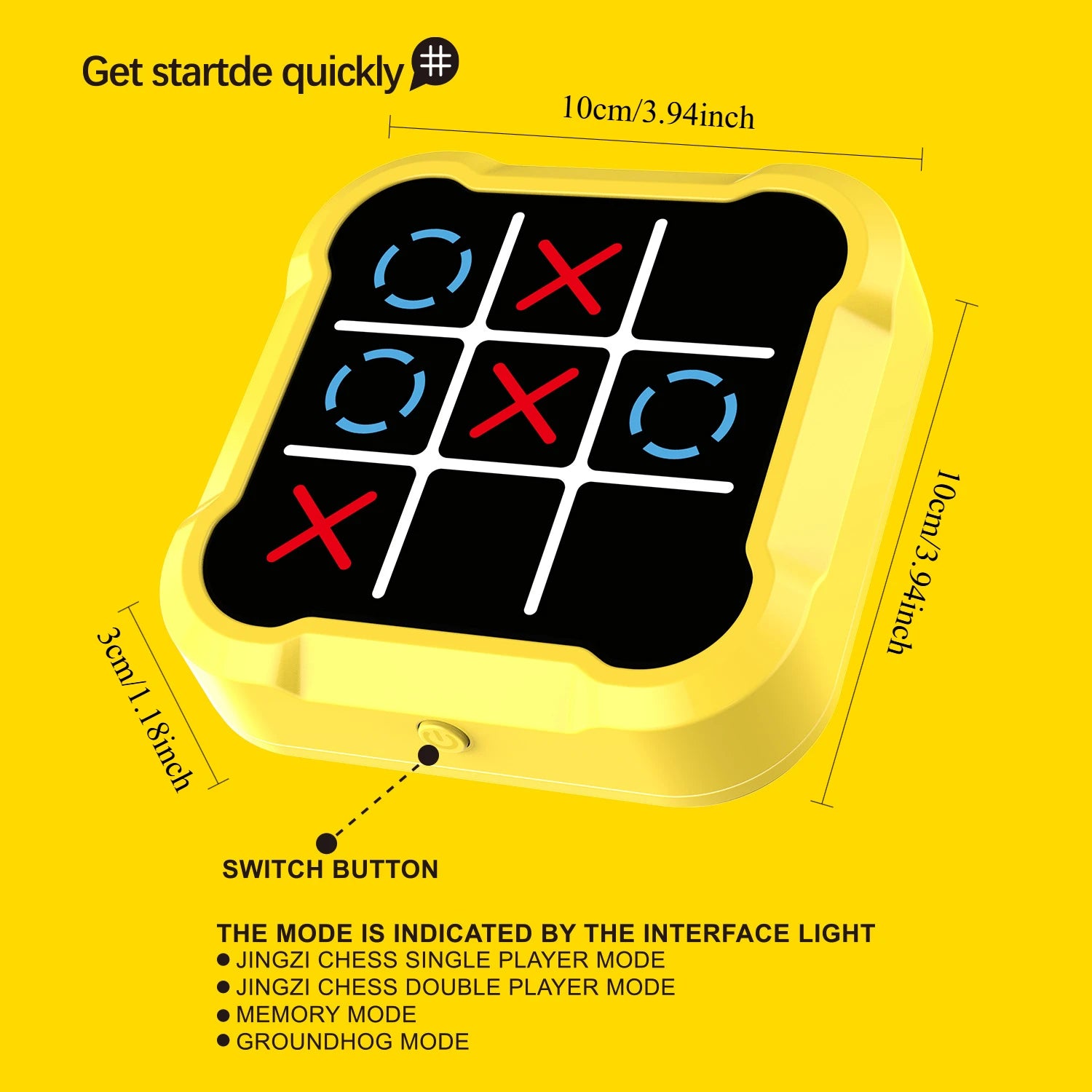 Duel Pocket - console de jeux 3 en 1 (édition colorée)
